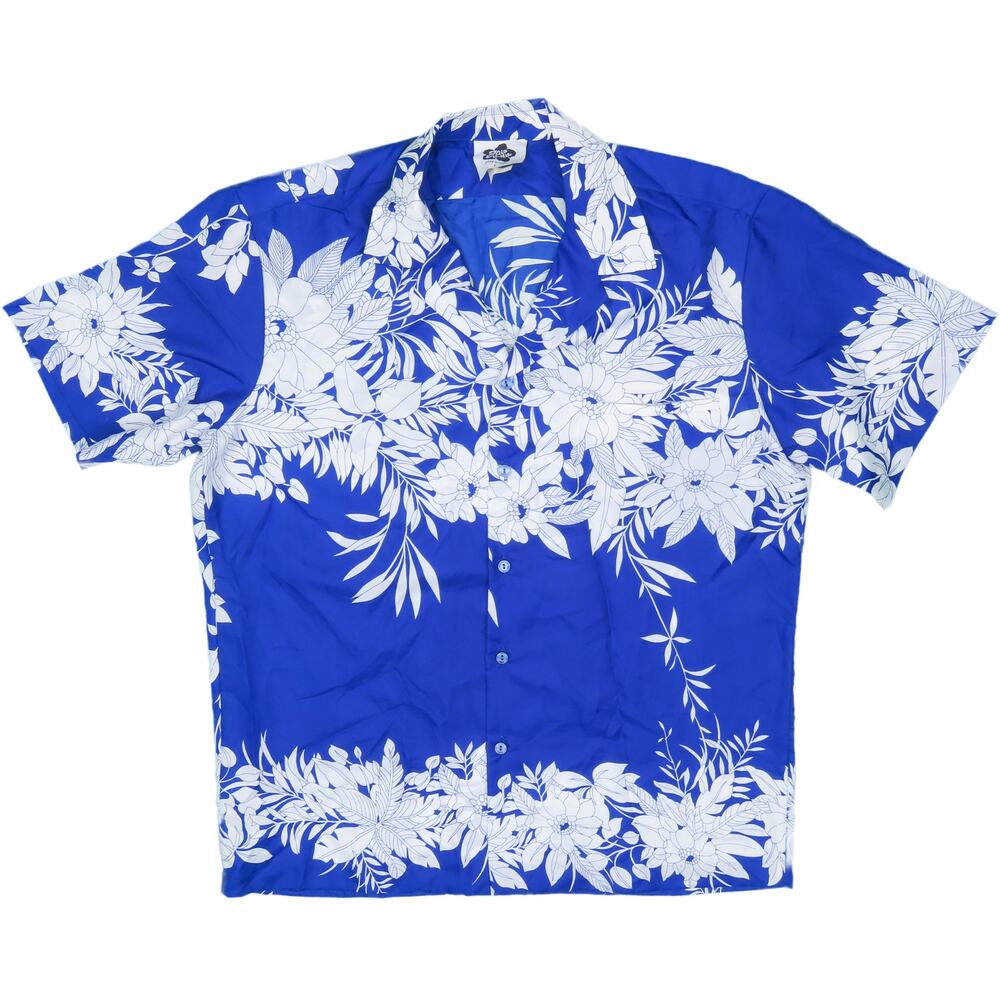 80s Vintage Hilo Hattie Hawaiian Orchid Floral Flower Aloha Rockabilly Shirt